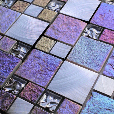 Bologna Multi Colour Mosaic Sheet