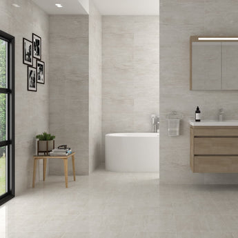 Salerno Beige Gloss Ceramic Tile image 1