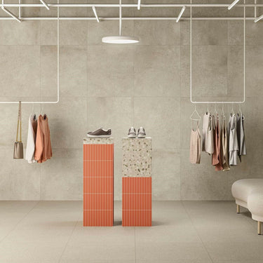 Cement Mix Meso Light Greige Porcelain