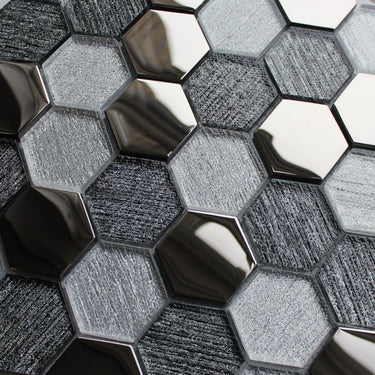 Chicago Hexagonal Mosaic Sheet