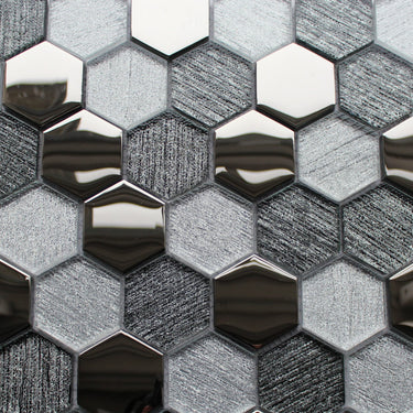 Chicago Hexagonal Mosaic Sheet