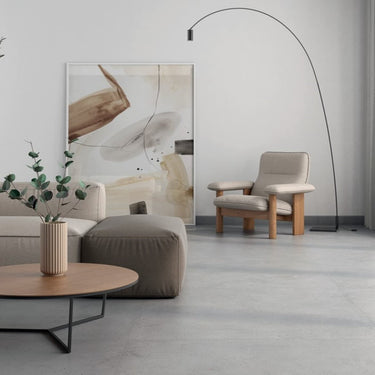 Earth Tone Grey Matt Porcelain