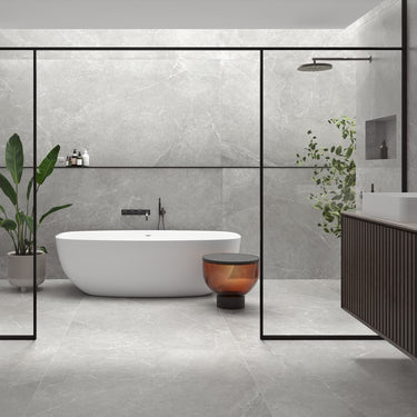 Hushstone Grey Matt Porcelain