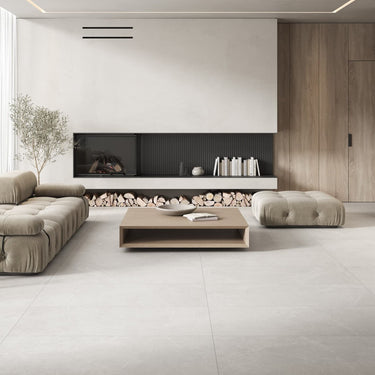 Hushstone White Matt Porcelain