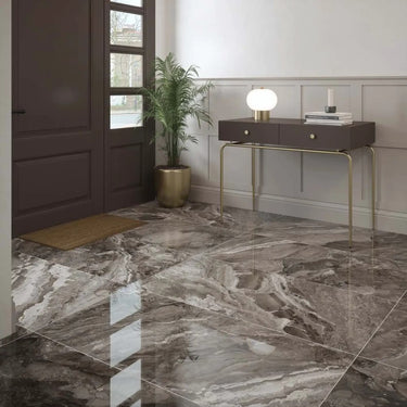 Kore Slate Grey Polished Porcelain