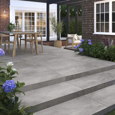 Peckover Anthracite Outdoor Porcelain