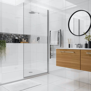 Space White Polished Porcelain