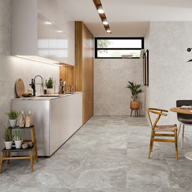 Tenby Grey Matt Porcelain