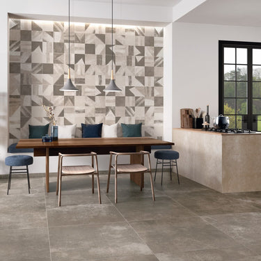 V&B Atlanta - Sand Multicolor Décor Matt (Glazed Porcelain Stoneware)