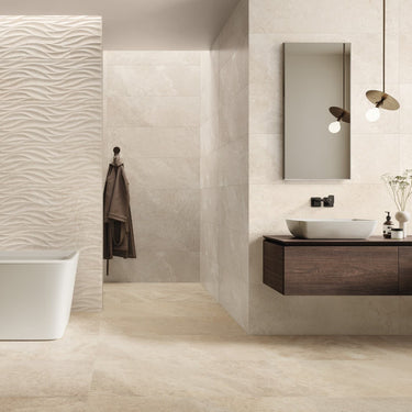 V&B Merida - Cream Matt (Nonvitreous)