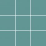 V&B Pro Architectura 3.0 Teal Blue Glossy Nonvitreous