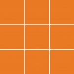 V&B Pro Architectura 3.0 Glowing Orange Matt Glazed Vitreous