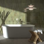 RAK Portofino Salvia Glossy Brick Ceramic Tile - Image 3